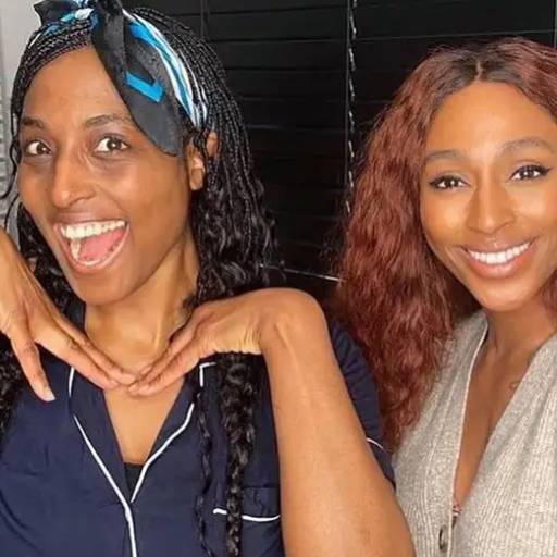 alexandra burke and her mum promoting 10 years younger
