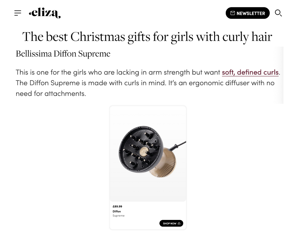 eliza magazine